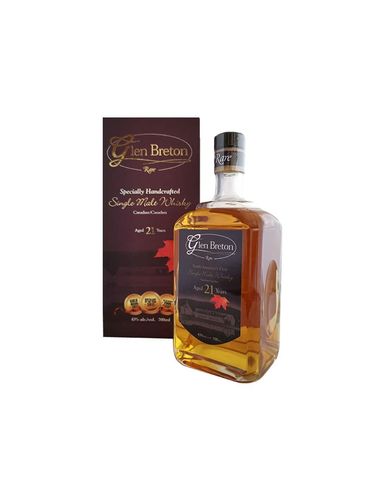 Glen Breton 21 Jahre Rare Single Malt Whisky 0,7 L mit 43 % vol. alcohol