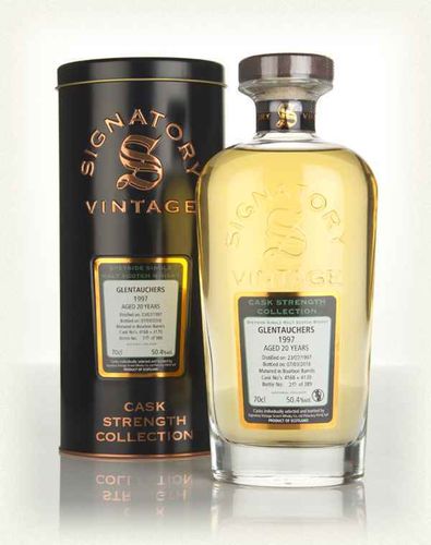 Signatory Vintage Glentauchers 20 Years Old Cask Strength Collection 1997 50,4% Vol. 0,7